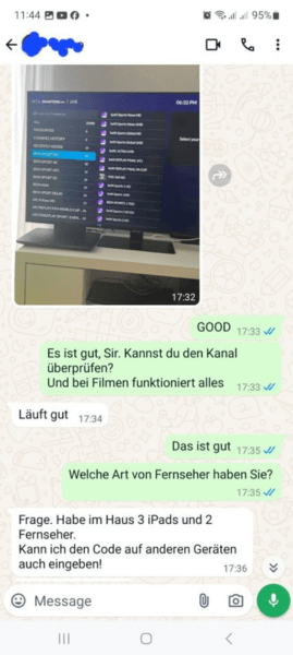 Retours clients positifs sur IPTV Belgique