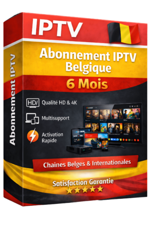 Abonnement IPTV Belgique – 6 Mois