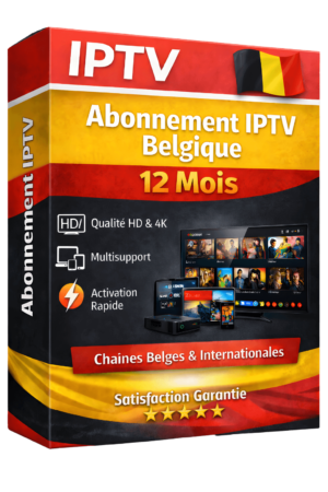 Abonnement IPTV Belgique – 12 Mois