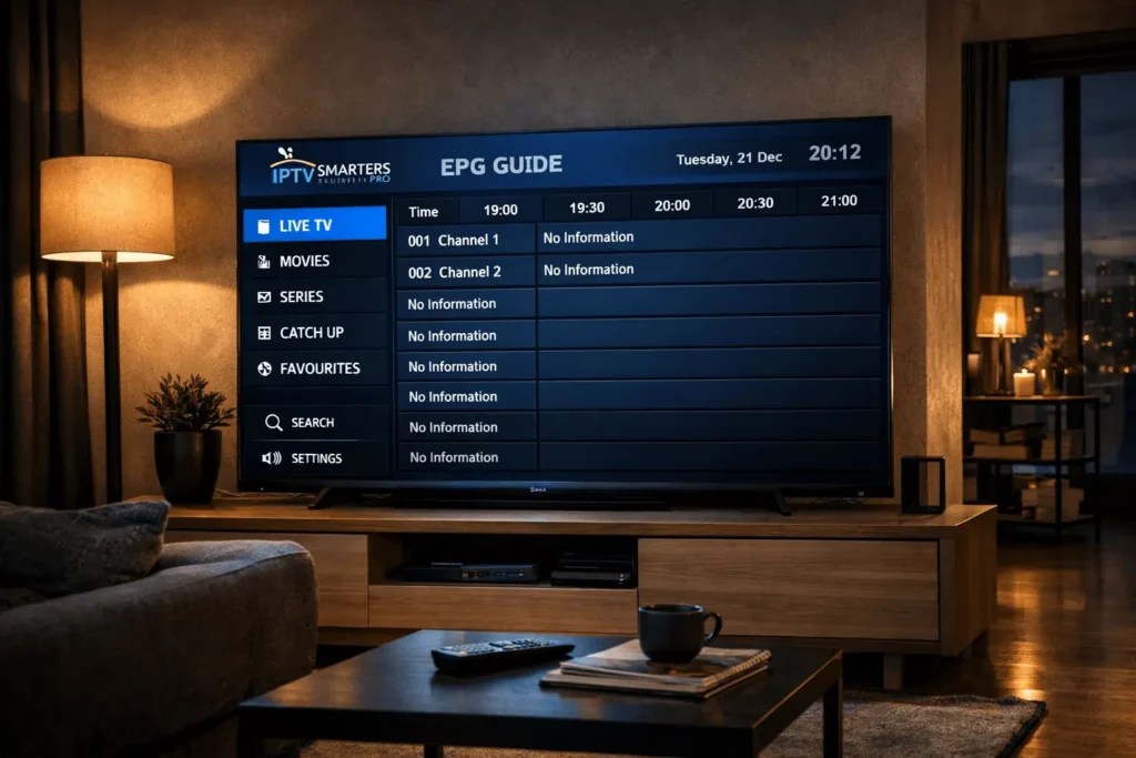 EPG IPTV