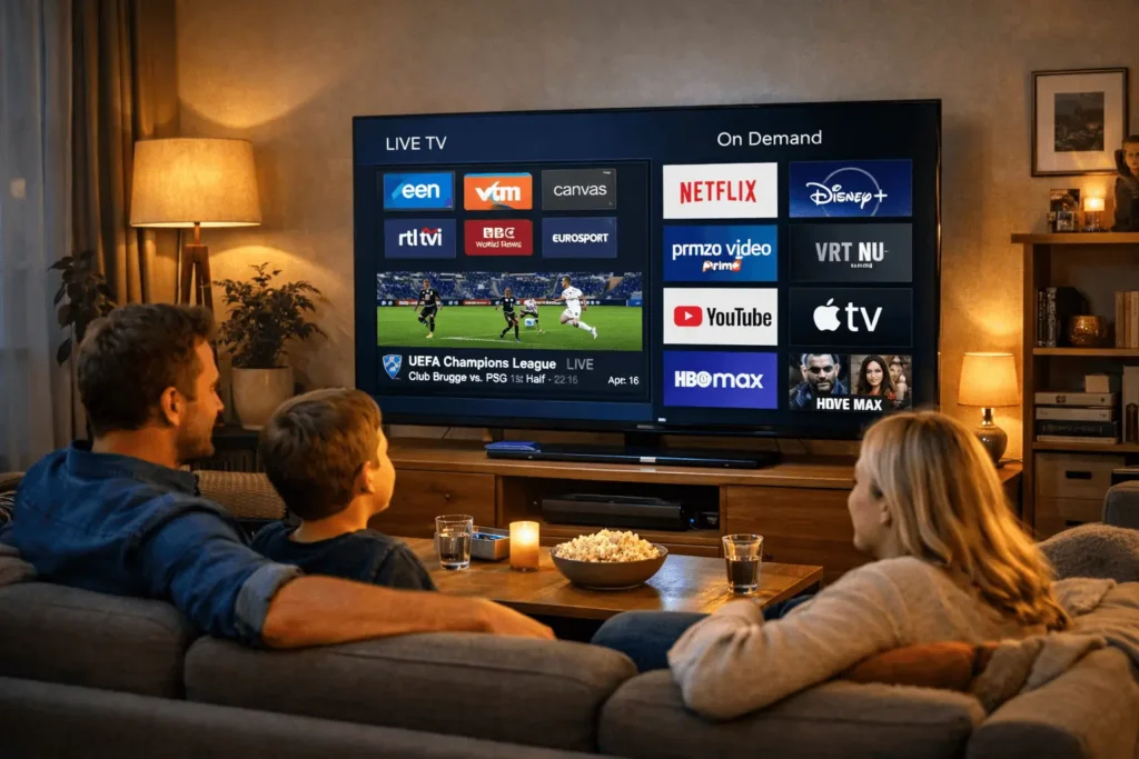 streaming IPTV Belgique