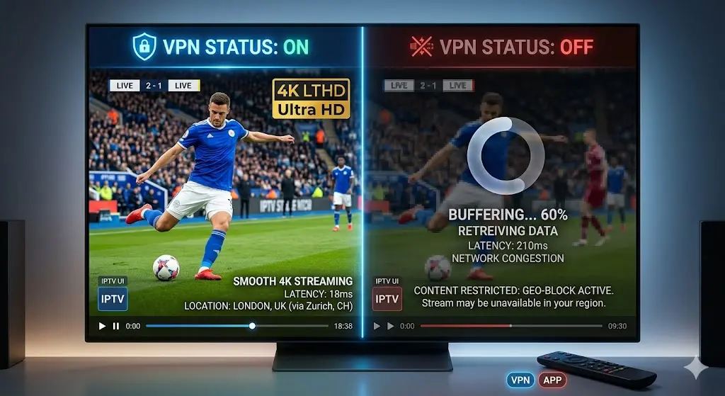VPN streaming IPTV