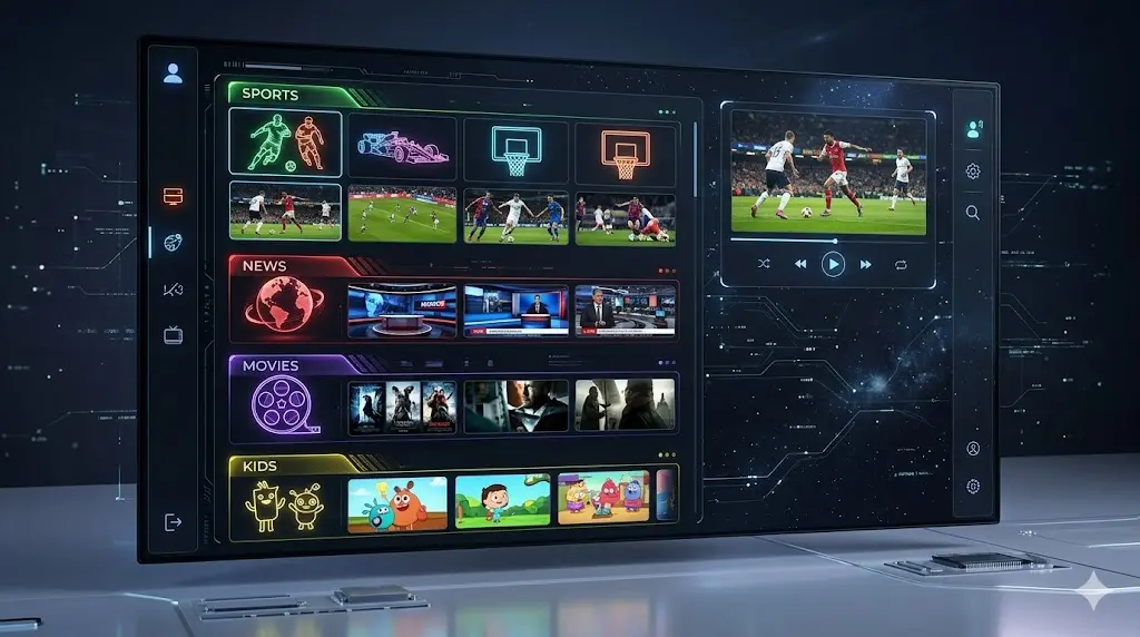 chaînes films IPTV populaires
